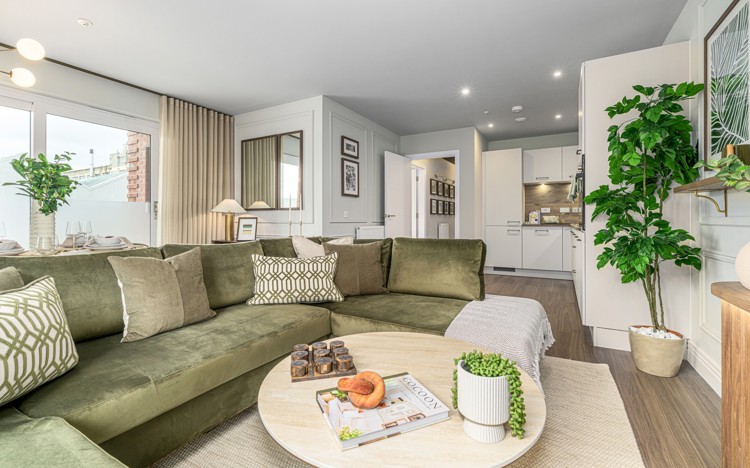 Vb5698822 20260519 Cala Homes The Foundry Type 2W Show Apartment Living Kitchen Dining 008 1600X998
