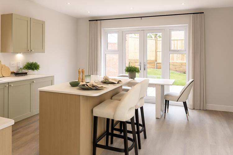 Kitchen in 3 bedroom houses for sale kings langley