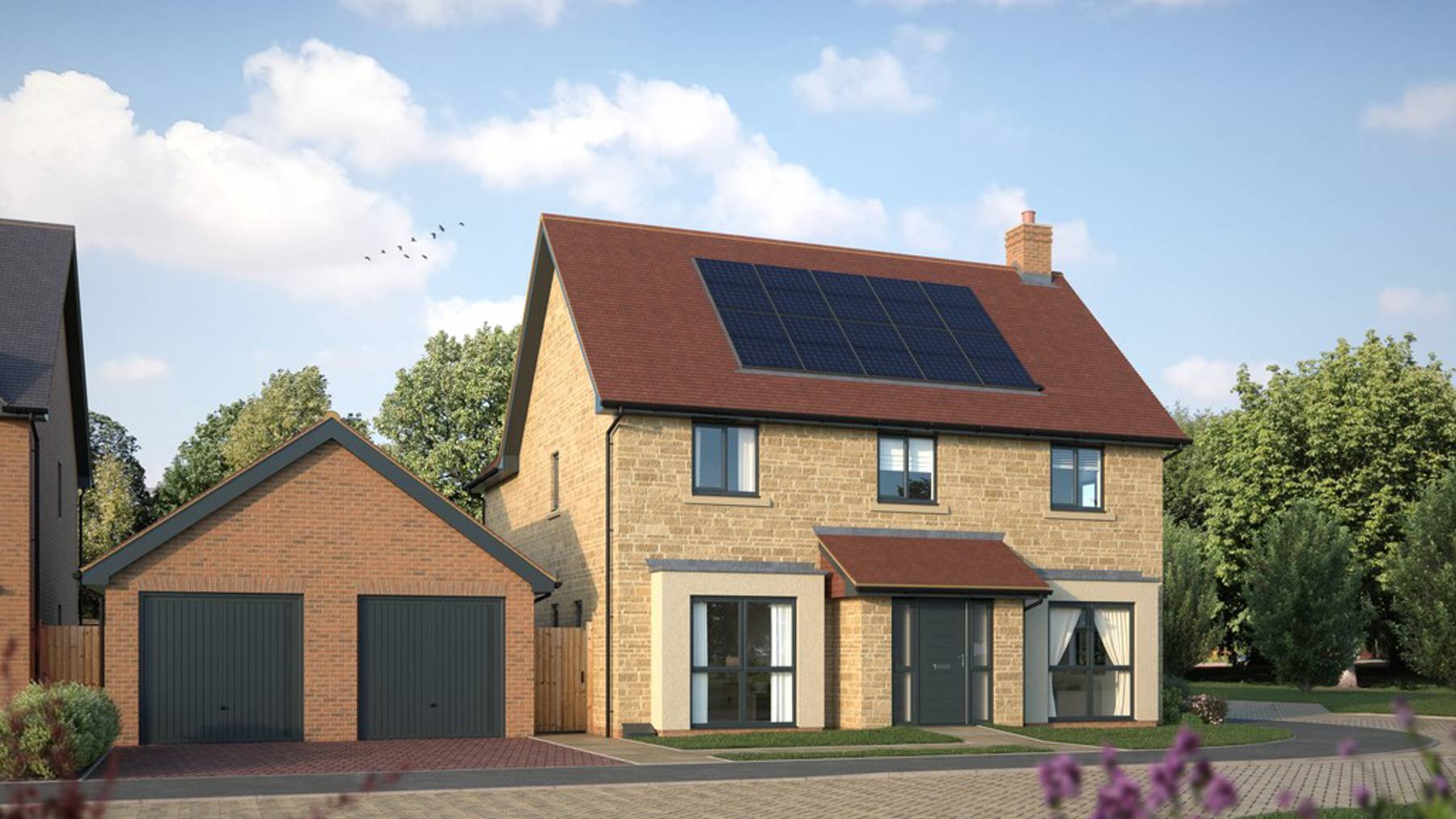 Computer Generated Image of The Burnham, 4 bed home for sale at Cross Trees Park, Shrivenham