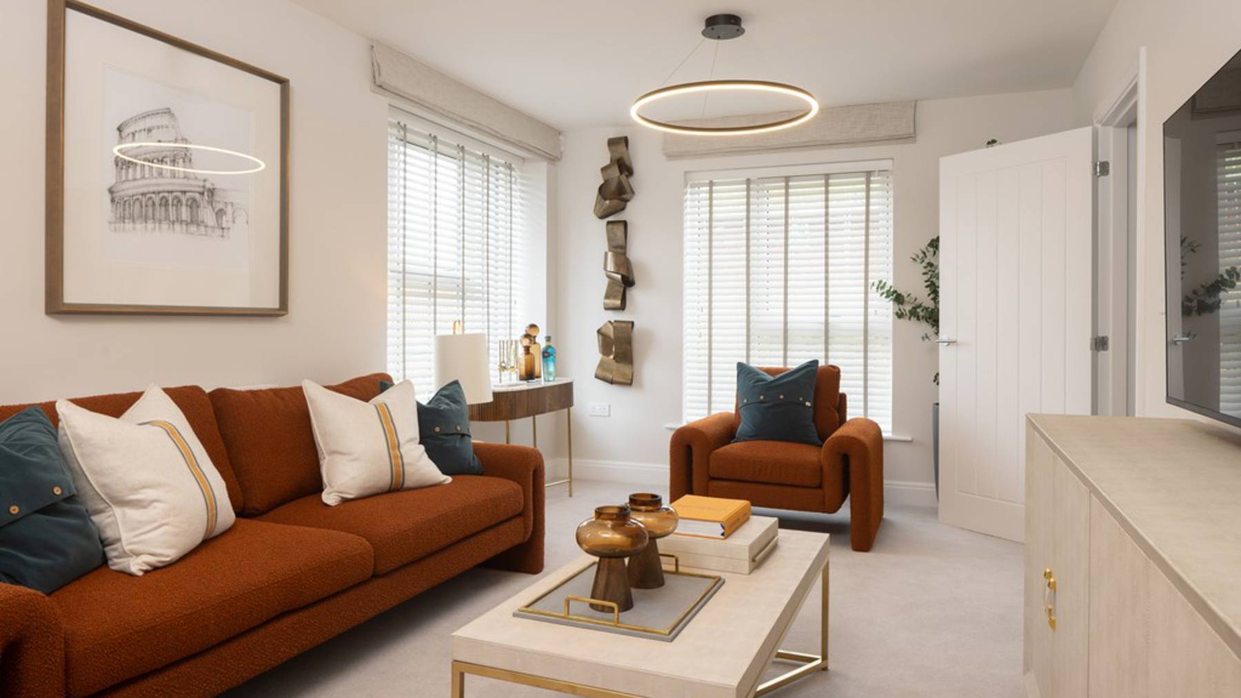 The Shelford Sitting Room Netherhall Gardens, Cambridge