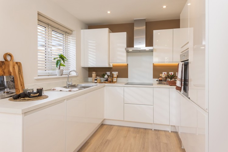 Everglade house type kitchen, 3 bedroom house for sale in Bicester