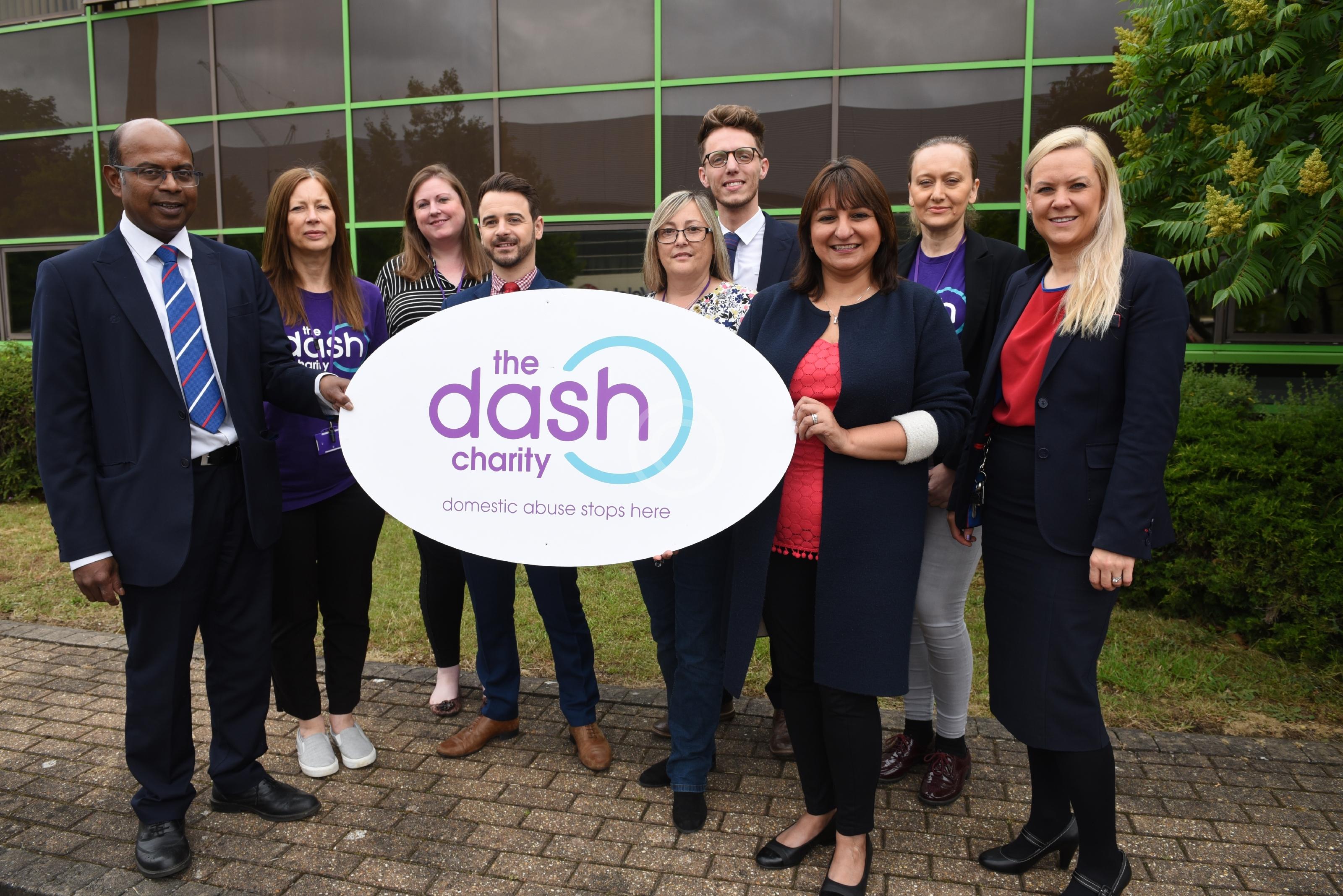 Dash charity receives a helping hand from local housebuilder Cala Homes