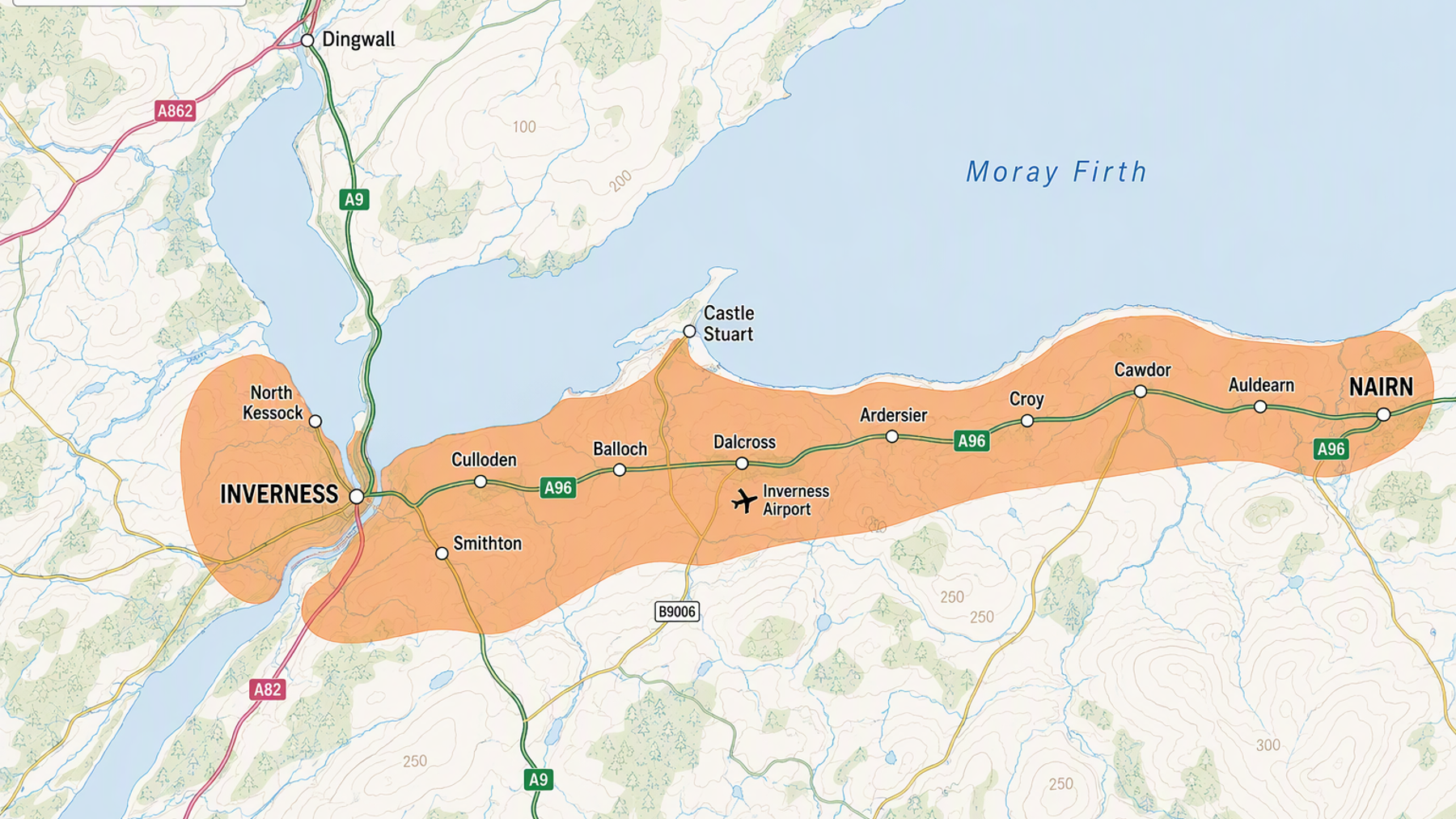 Cala Homes North Inverness Coverage