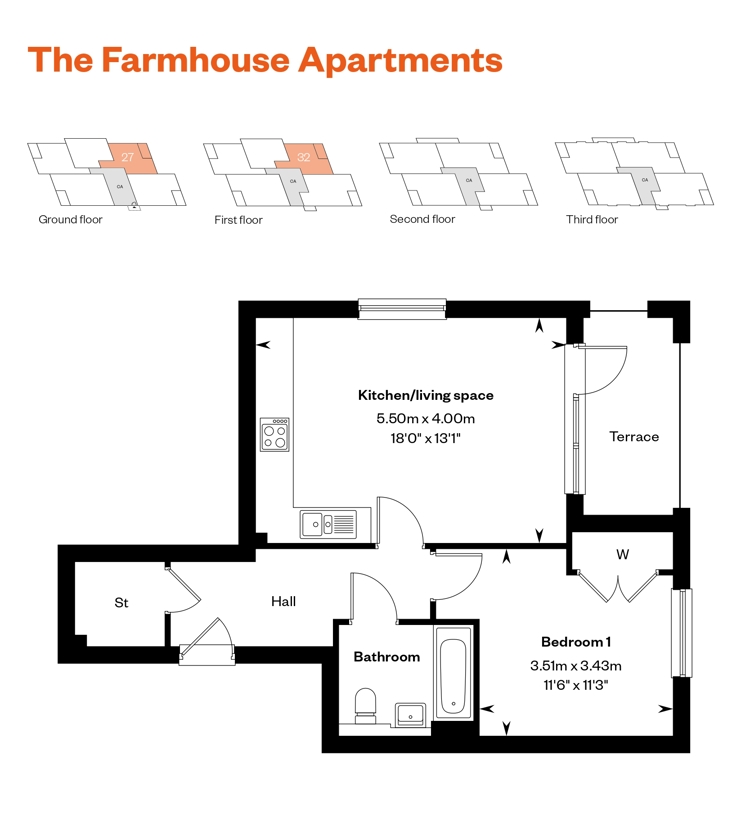 Plots 27 32 Apartments For Sale Egham