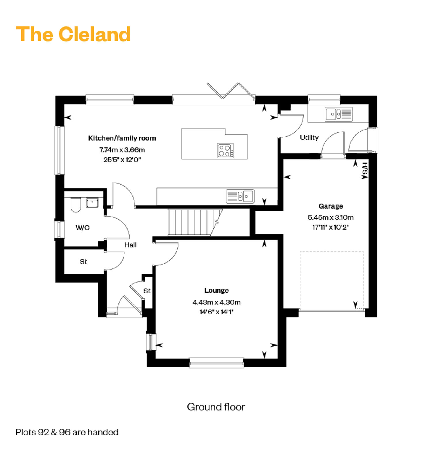 5072205 CALA WEST Lathallan Grange Floorplan Inserts Web The Cleland GF 1200X800
