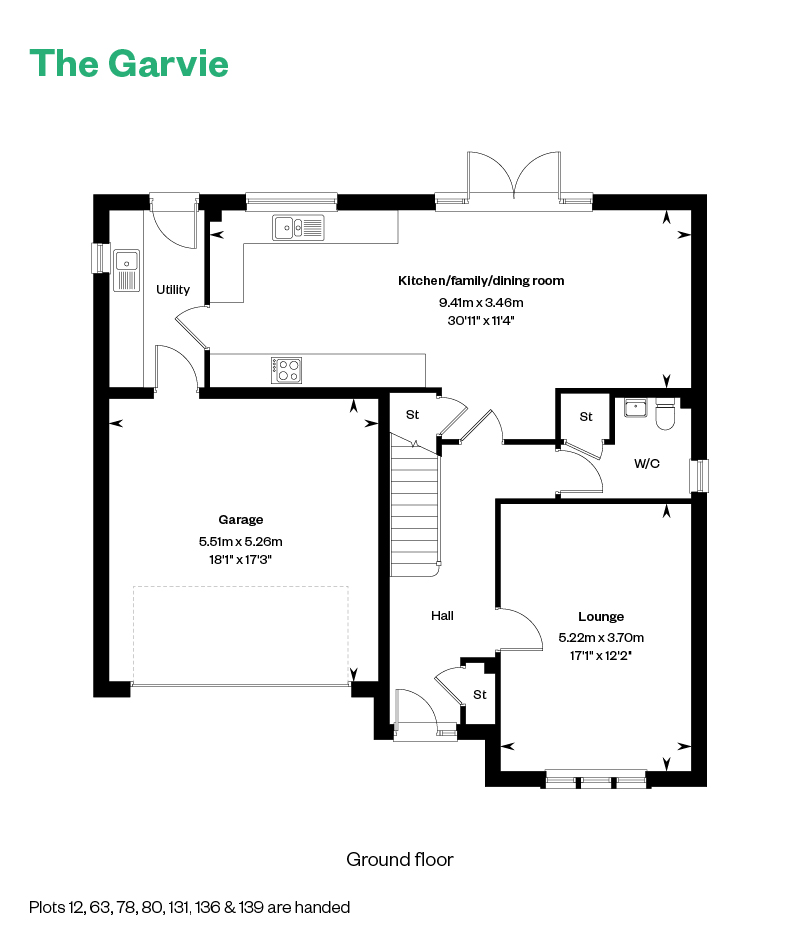 Hillside Gardens Web Floor Plan The Garvie GF 800 X 1200