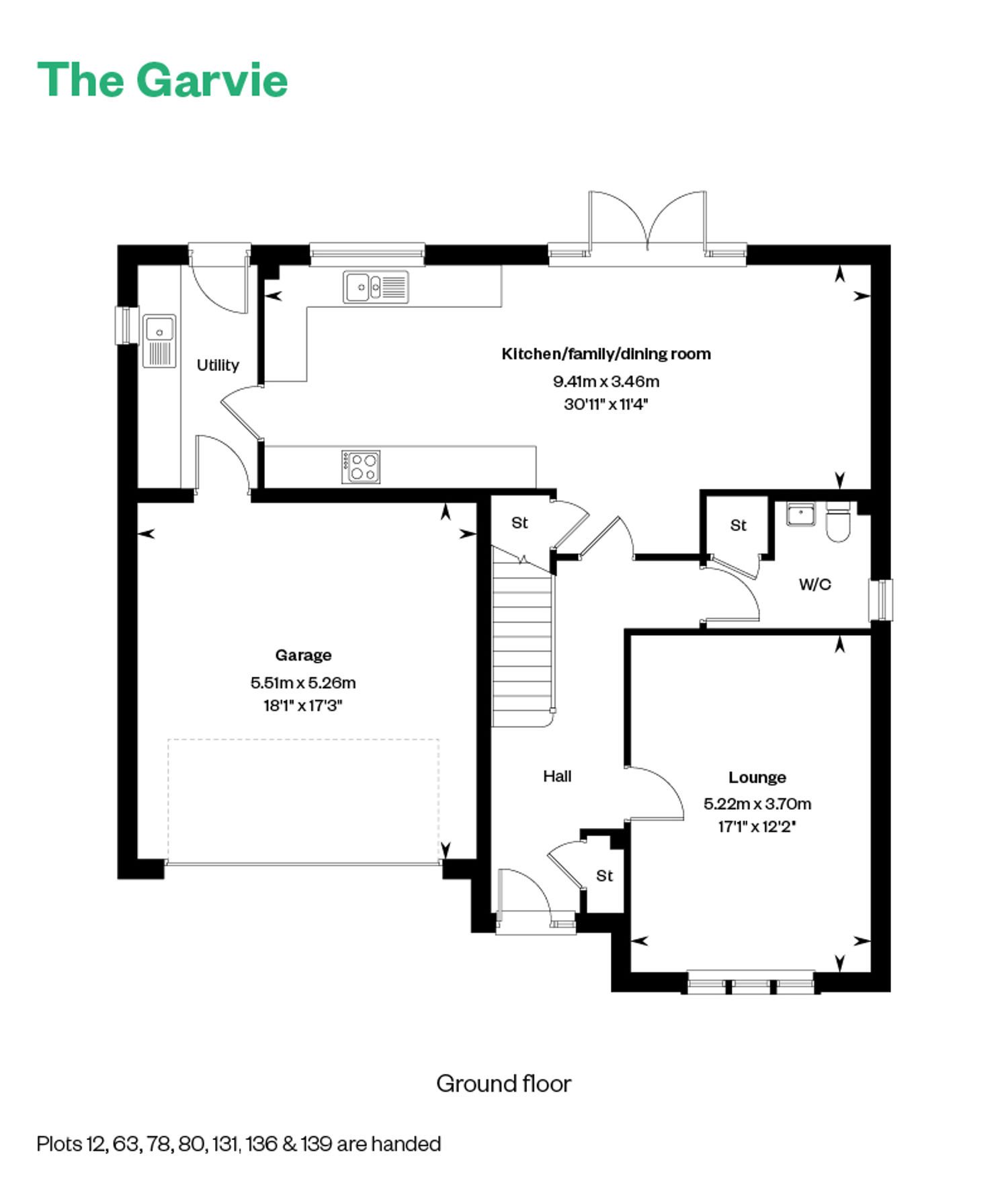 Hillside Gardens Web Floor Plan The Garvie GF 800 X 1200