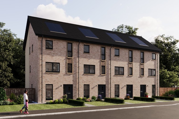 The Bute External CGI | Homes for sale in South Queensferry