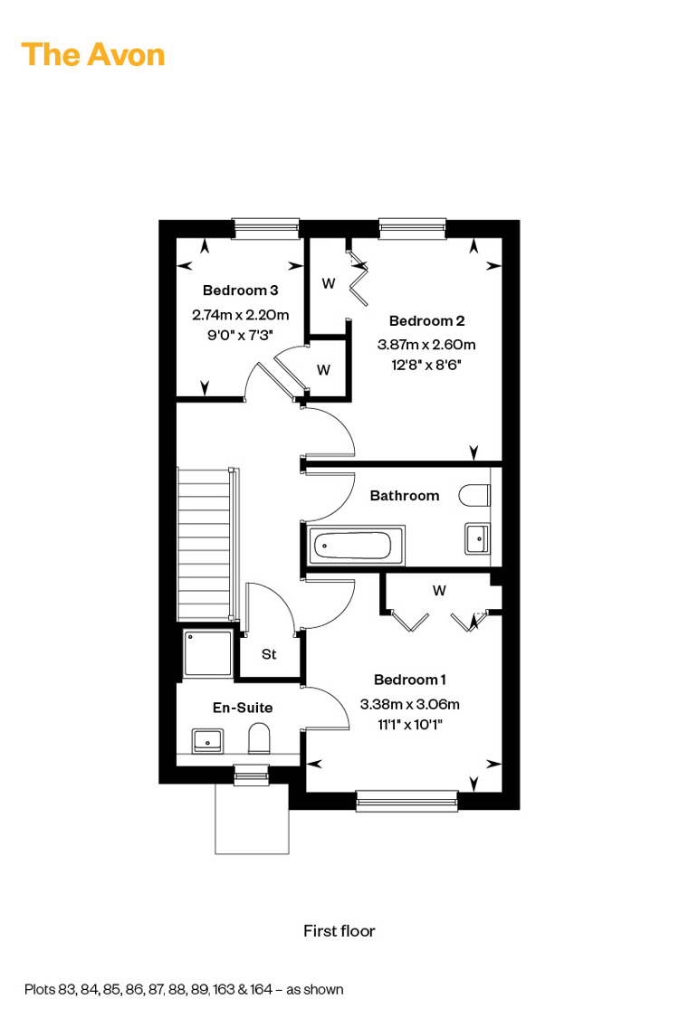 4013582 Cala East Colliers Gate Web Floorplans 800X1200 The Avon FF