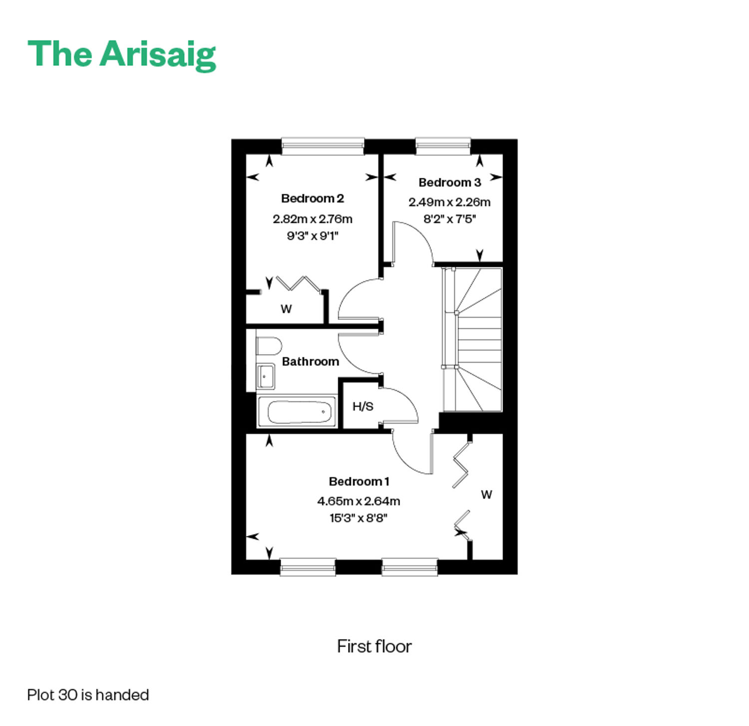 6272268 CALA WEST Fauldhead South Weaver'sbrae PH 2 Web Floorplans Arisaig FF 800X1200