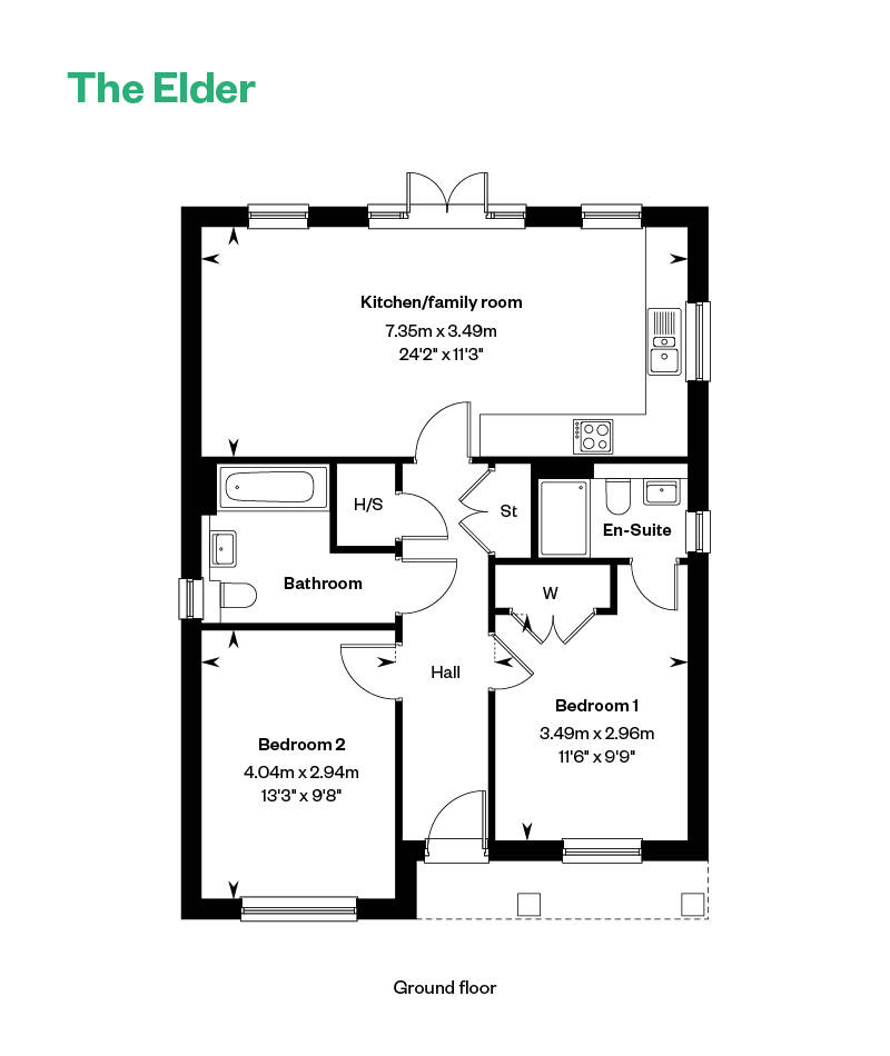 The Elder GF Wivenhoe Gardens, Essex