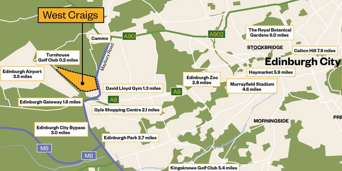 West Craigs, Edinburgh | New Homes in Edinburgh West | Cala Homes
