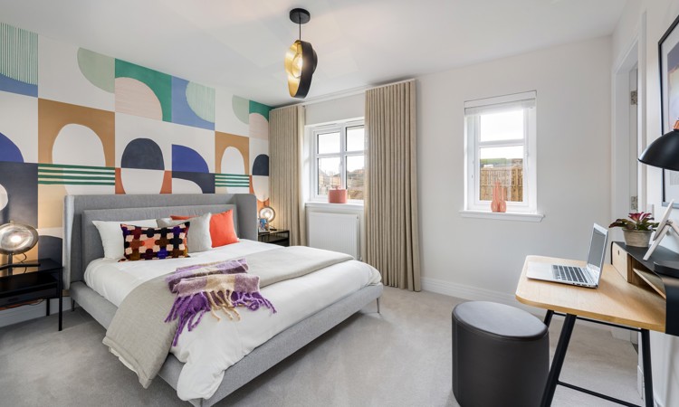 Vb5118610 20240319 Cala Homes Weavers Brae Brodick Bedroom 2 001 1600X959