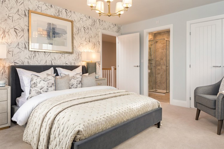 Indicative photography of Bedroom 2 of a 5 bedroom home for sale built by CALA Homes at The Orchards, Purton, Wiltshire near Swindon