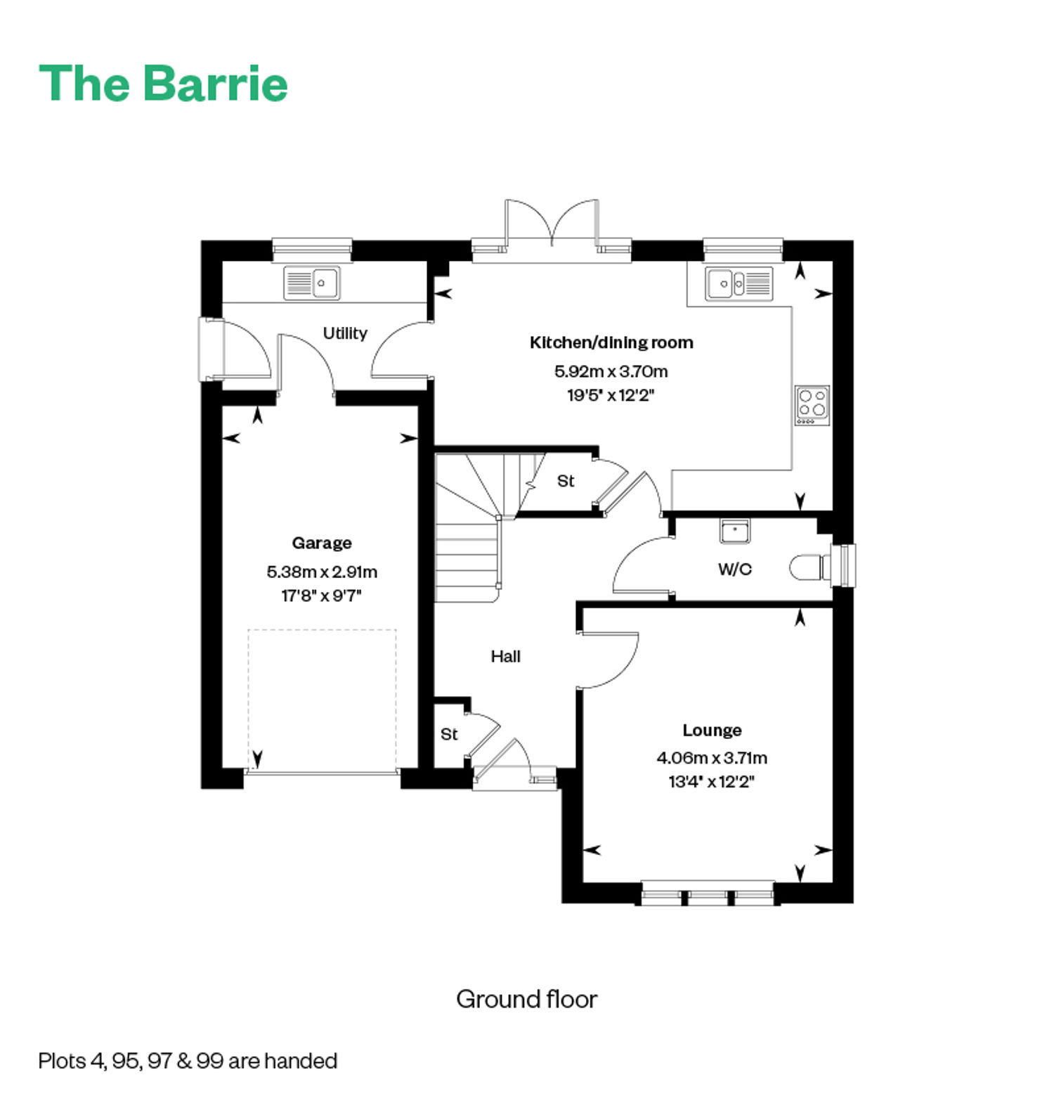 Hillside Gardens Web Floor Plan The Barrie GF 800 X 1200