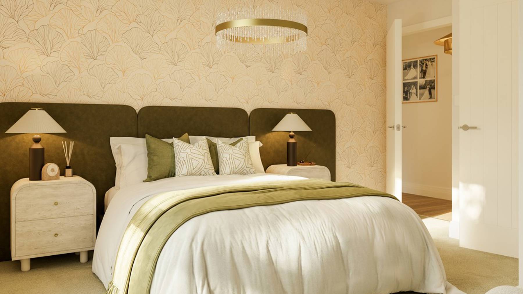 Hale Apartment Bed1 CGI Waterbeach, Cambridge