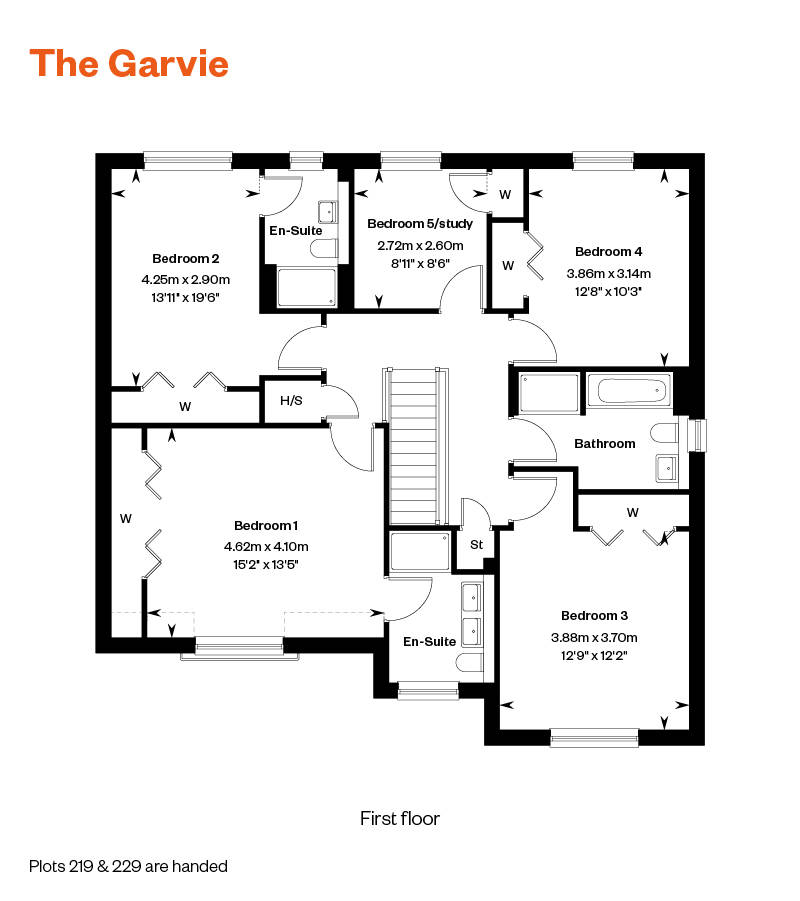 The Garvie first floor