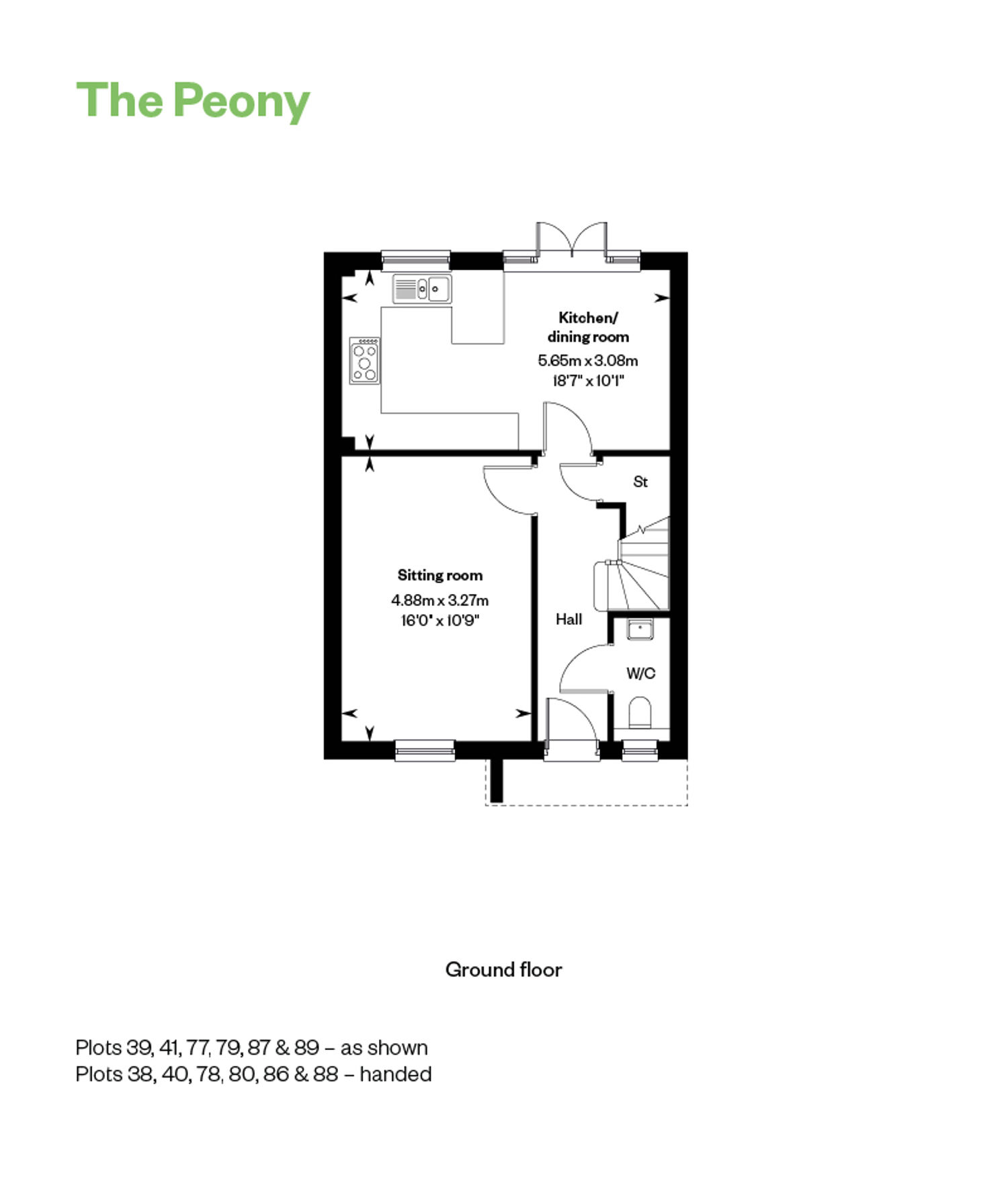 5381187 The Peony GF