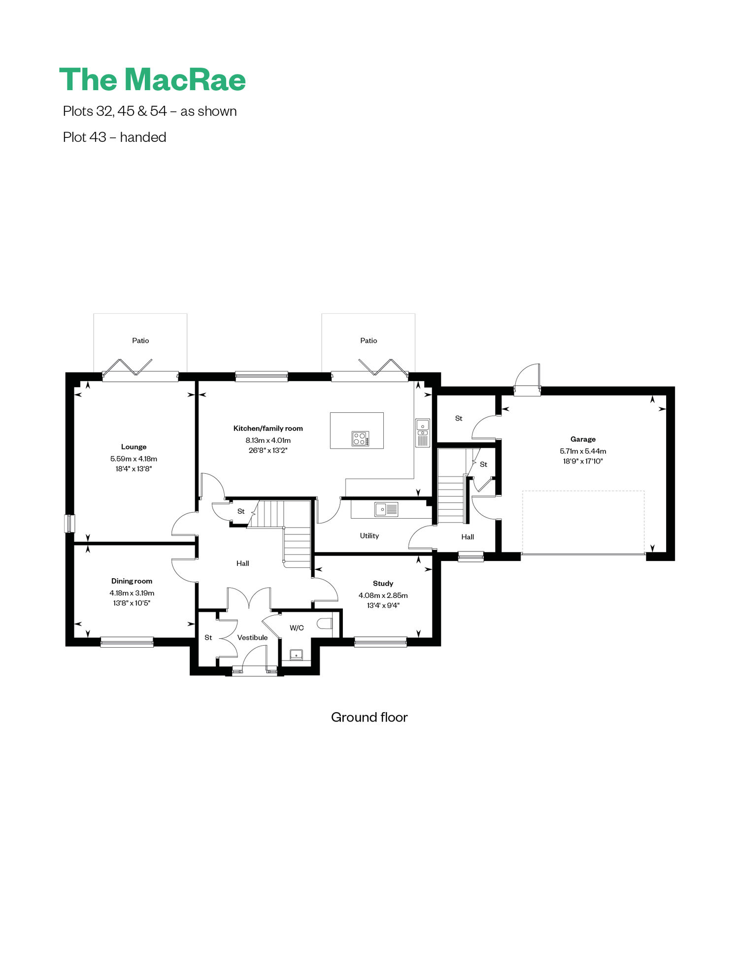 4150387 CALA WEST Ballagan Woods Web Floorplans The Macrae GF 885X1146px