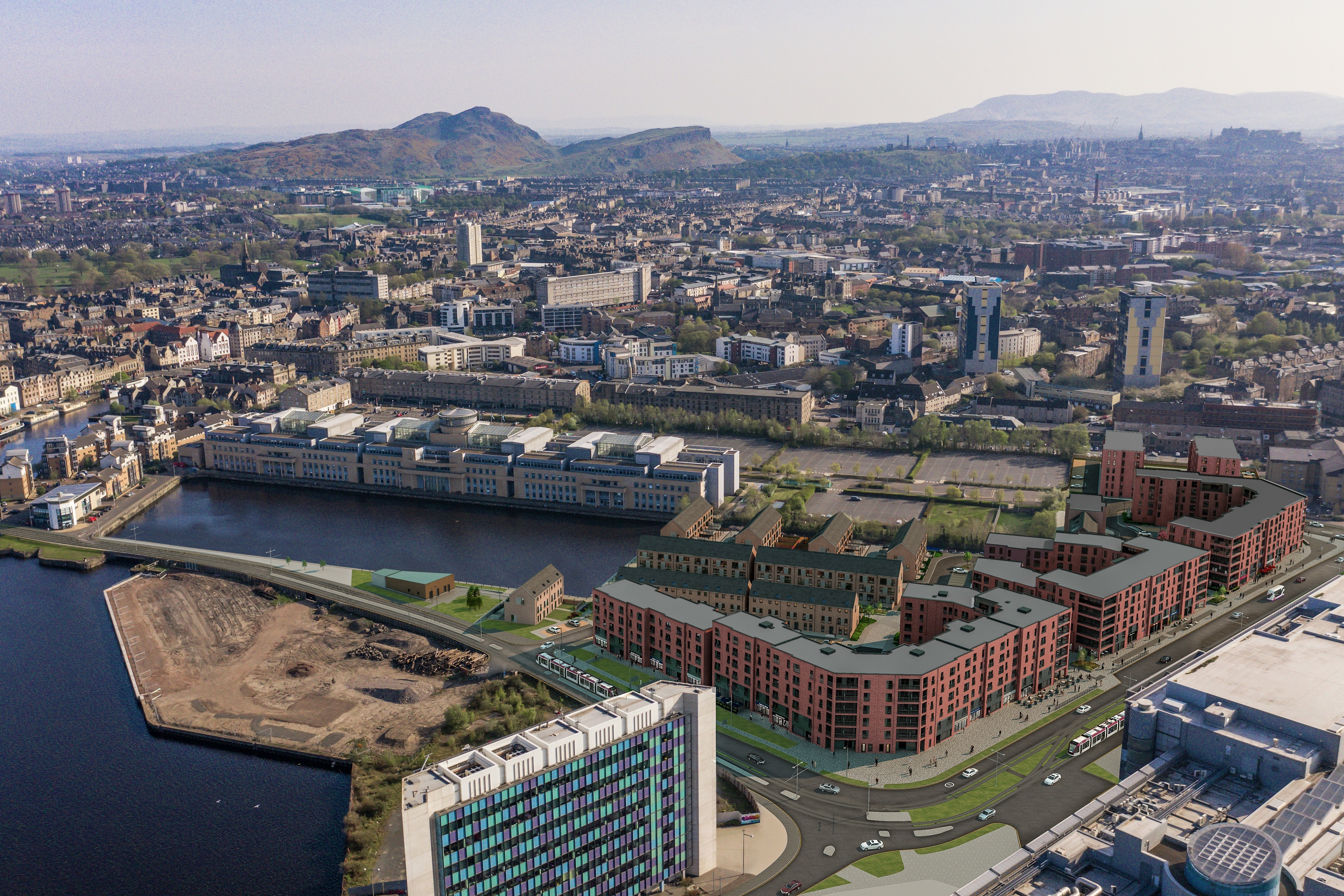 Waterfront Plaza, Leith Homes In Edinburgh CALA Homes