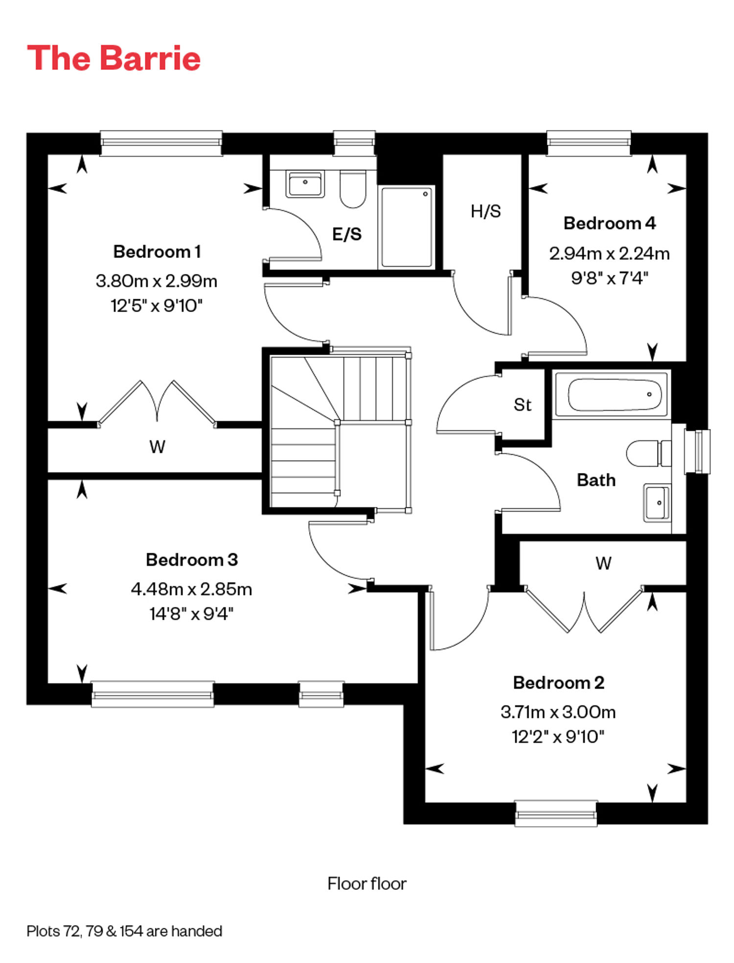 7793850 CALA WEST SCOTLAND CORNHILL VILLAGE The Barrrie First Floor