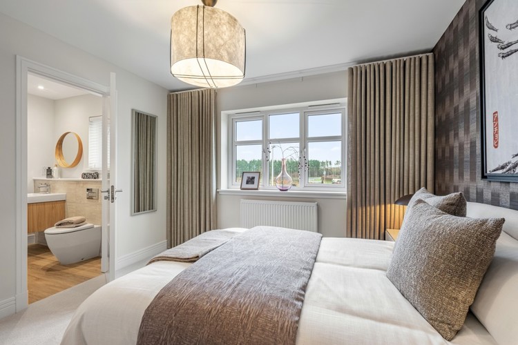 3 bedroom showhome | principal bedroom with en suite