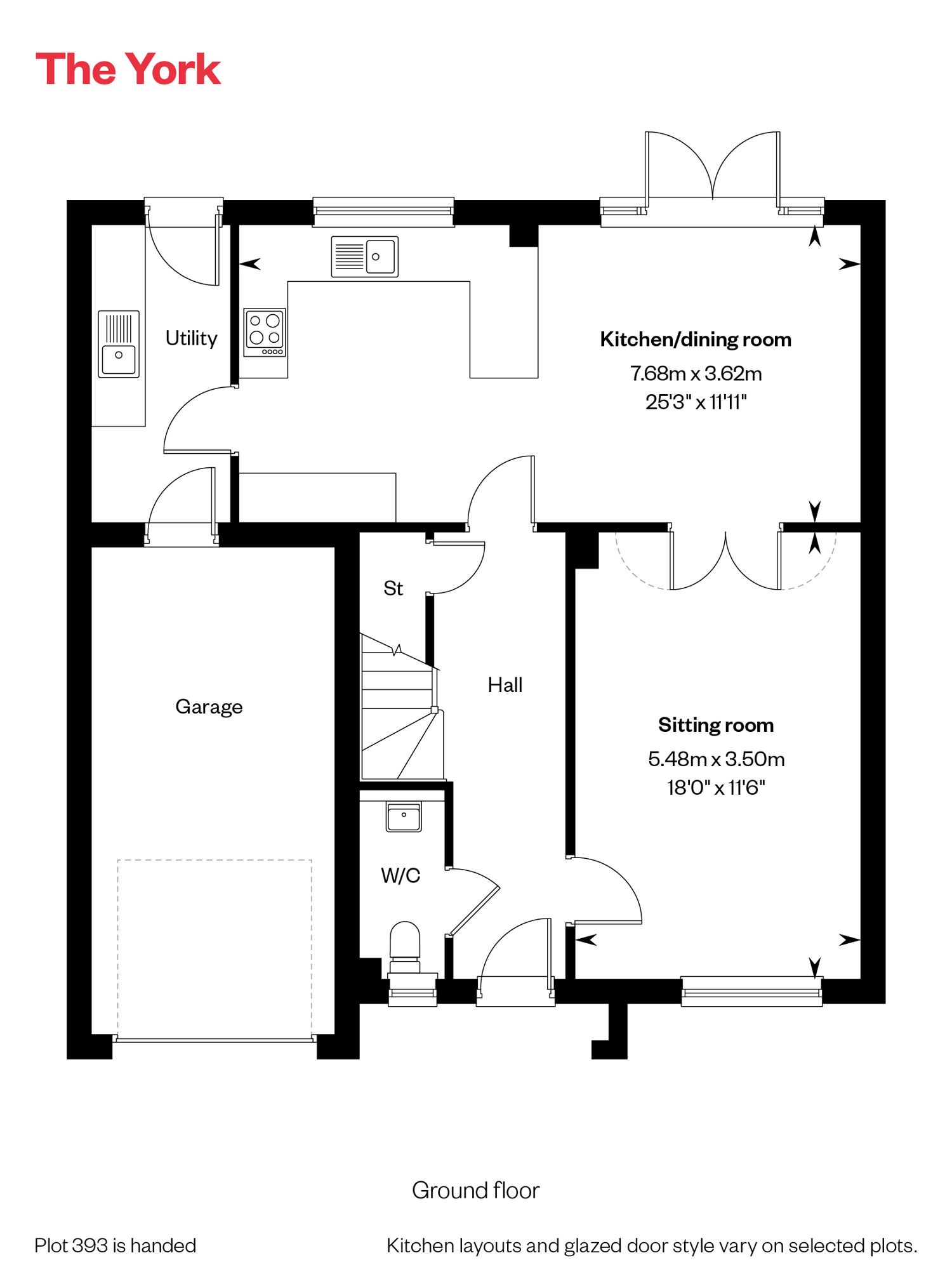 Cross Trees Park Floorplan York GF