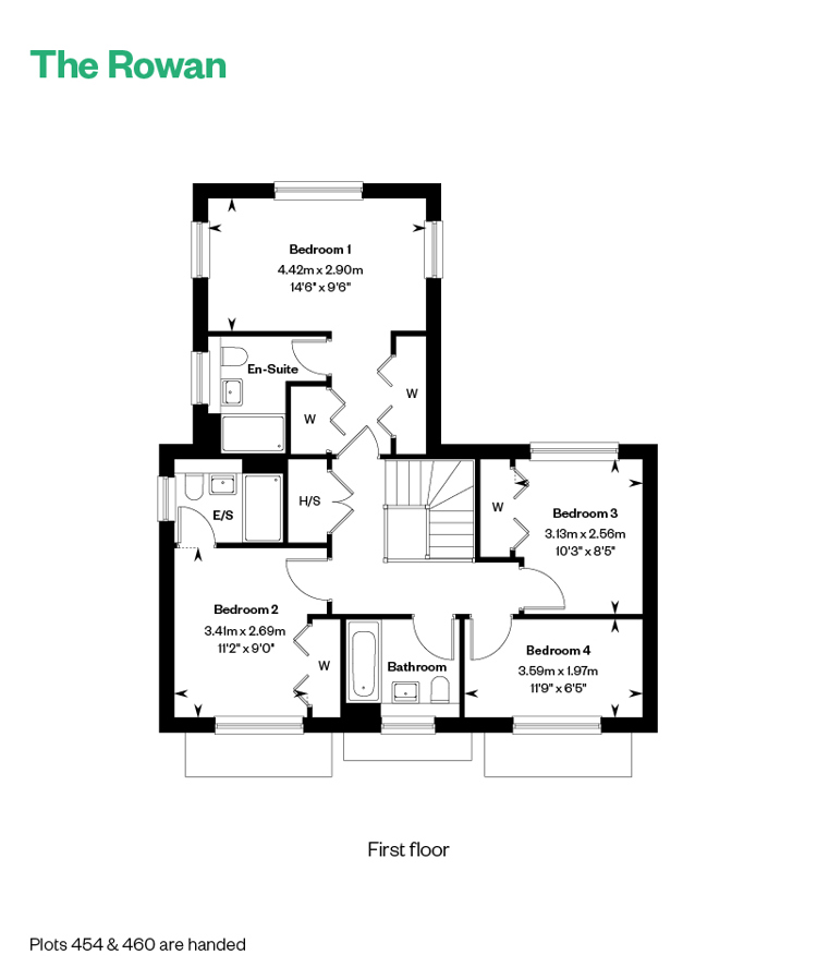 5145695 CALA NORTH Milltimber Phase 4 Woodhurst Floor Plans Web The Rowan FF 800X1200px