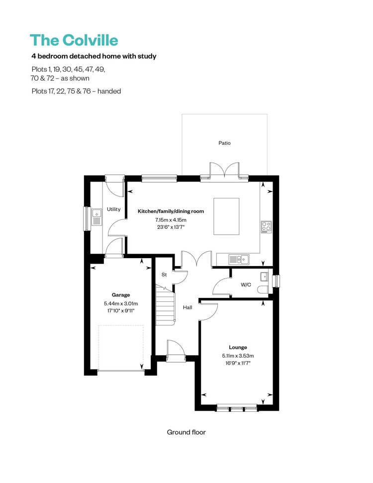 Green Bank at Grandhome 3 and 4 bedroom homes in Bridge of Don