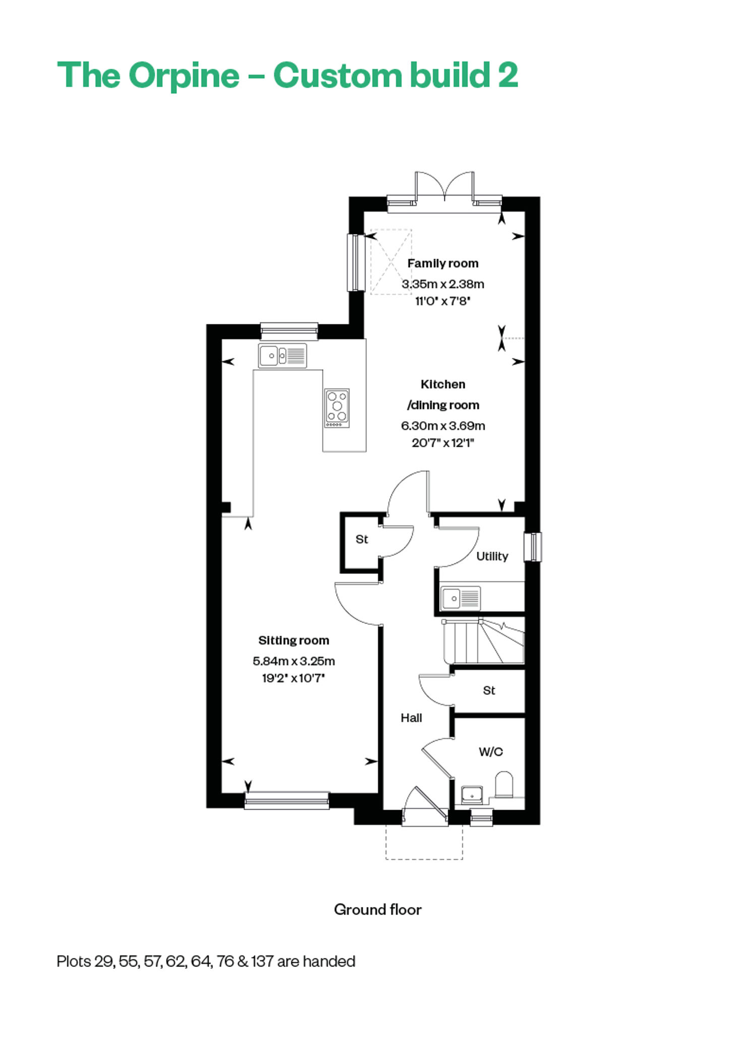 Samuel Gardens Floorplans The Orpine CB2 GF