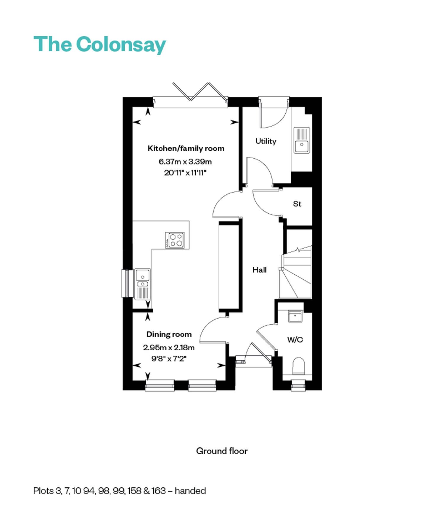 5958729 CALA WEST Aurs Meadows Web Floorplans 800X1200 The Colonsay GF