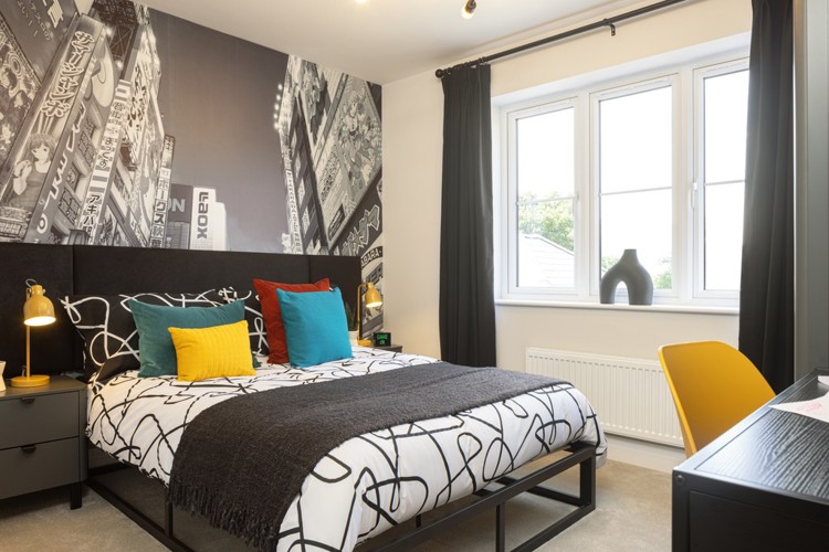 Waltham bedroom 4 in our new build houses for sale potters bar