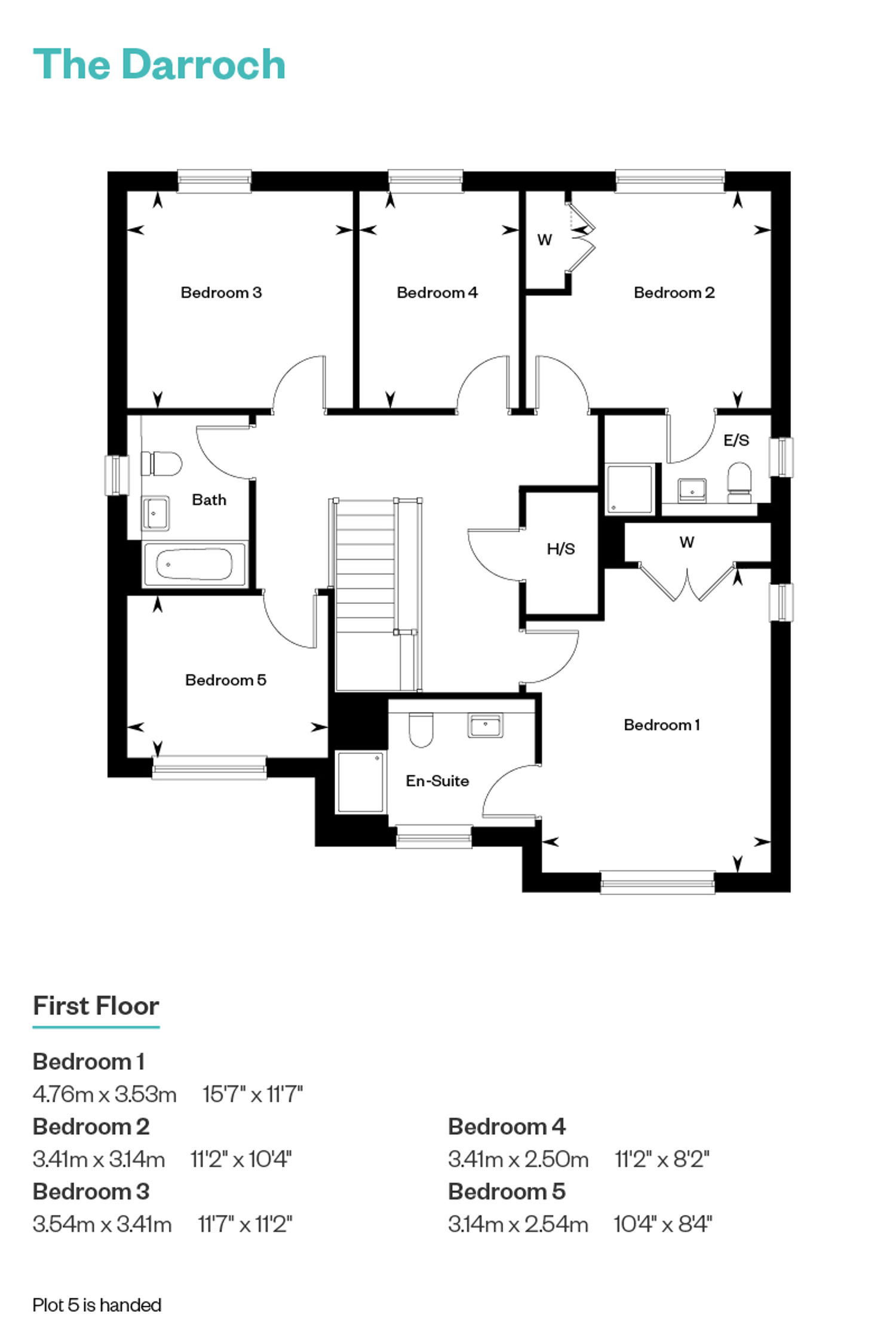 The Crawfields Floorplan Darroch FF