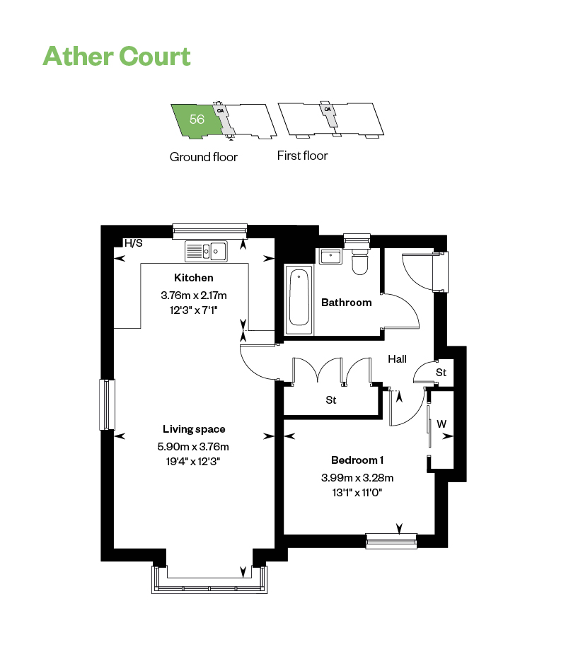 Worting Park First Homes Plot 56