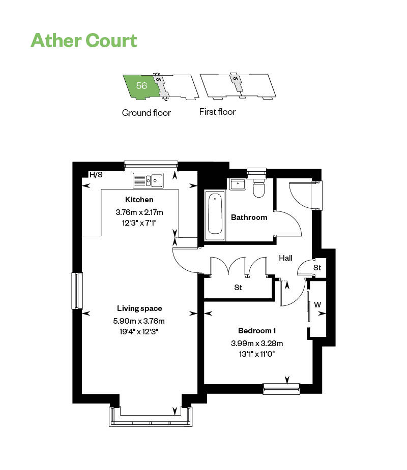 Worting Park First Homes Plot 56
