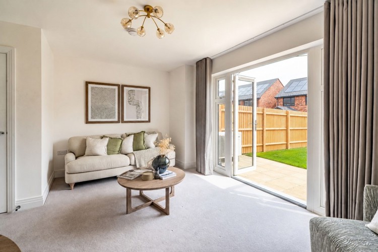 Bayberry plot 16 livingroom, 2 bedroom house for sale in Bicester