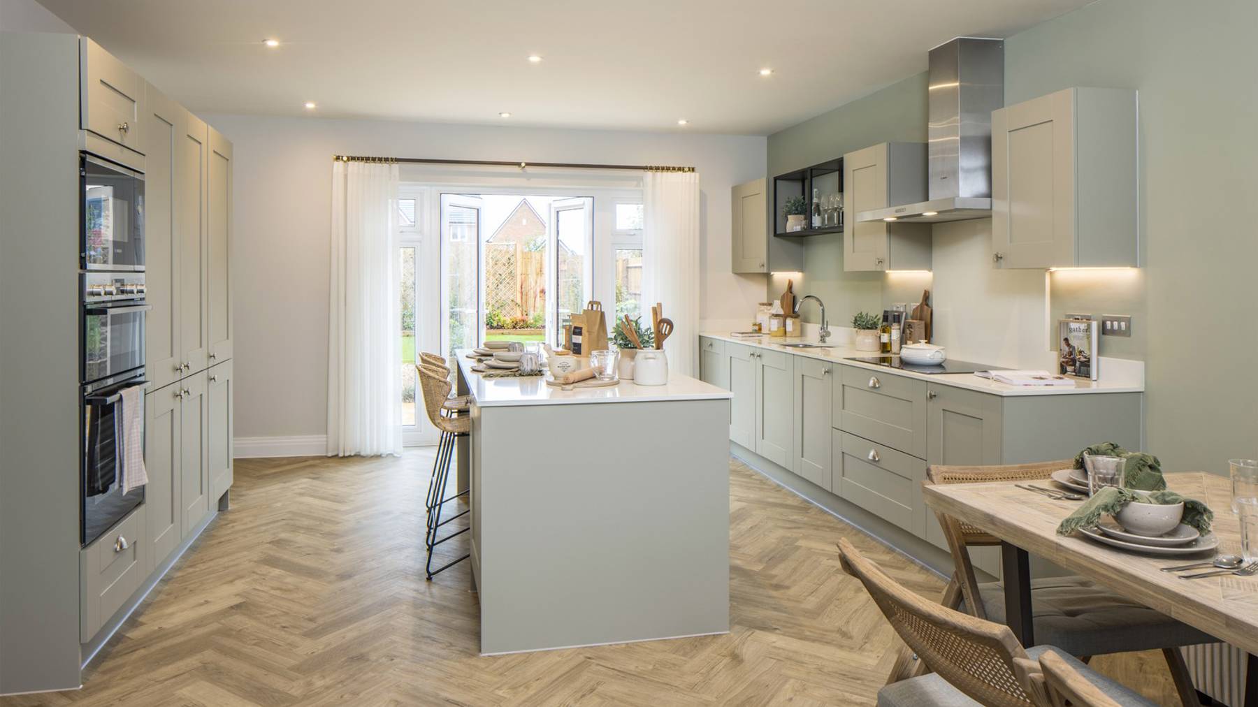 Kitchen New Homes In Chipping Norton Walnut House Type