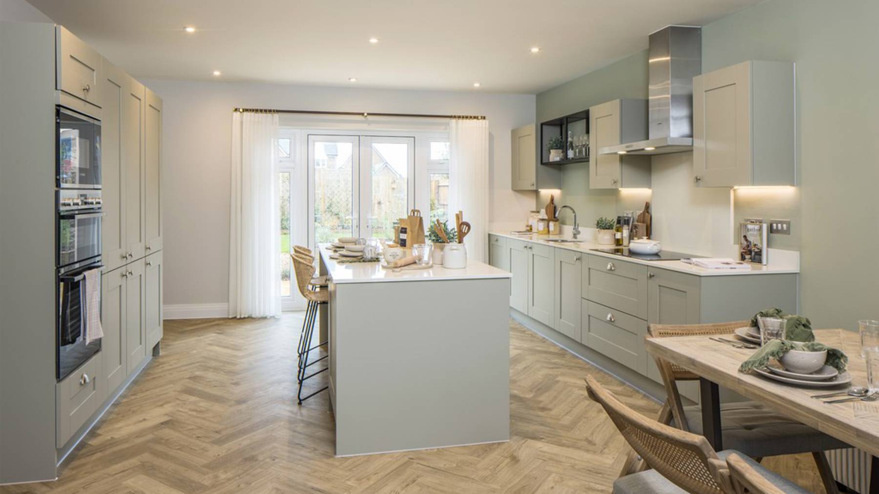 Kitchen New Homes In Chipping Norton Walnut House Type