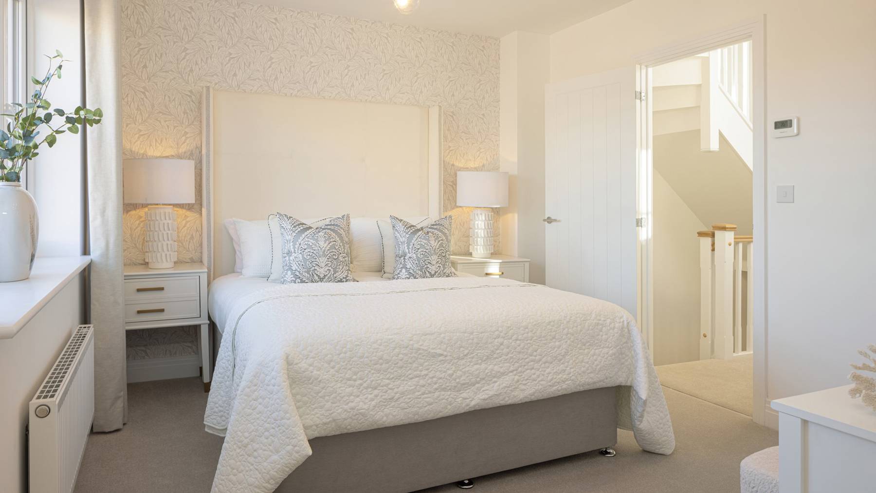 Bedroom of house for sale in Wimborne, Dorset