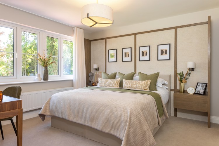 Willow bedroom 1 in our 5 bedroom houses for sale potters bar