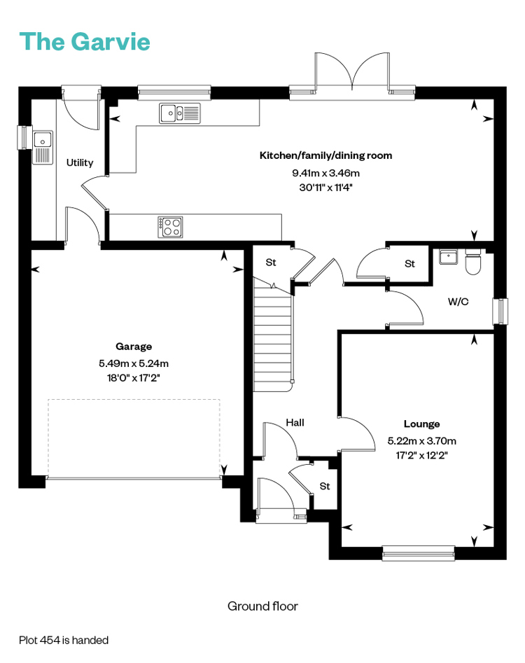 7793434 CALA WEST SCOTLAND CEDAR BRAE The Garvie Ground Floor