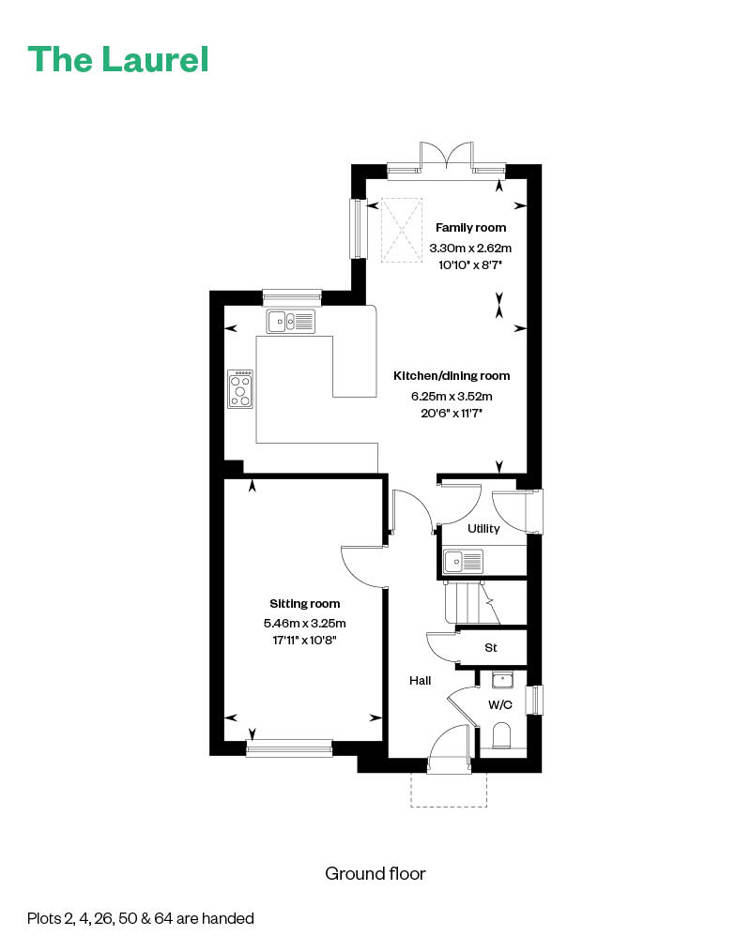 Laurel Floorplan GF