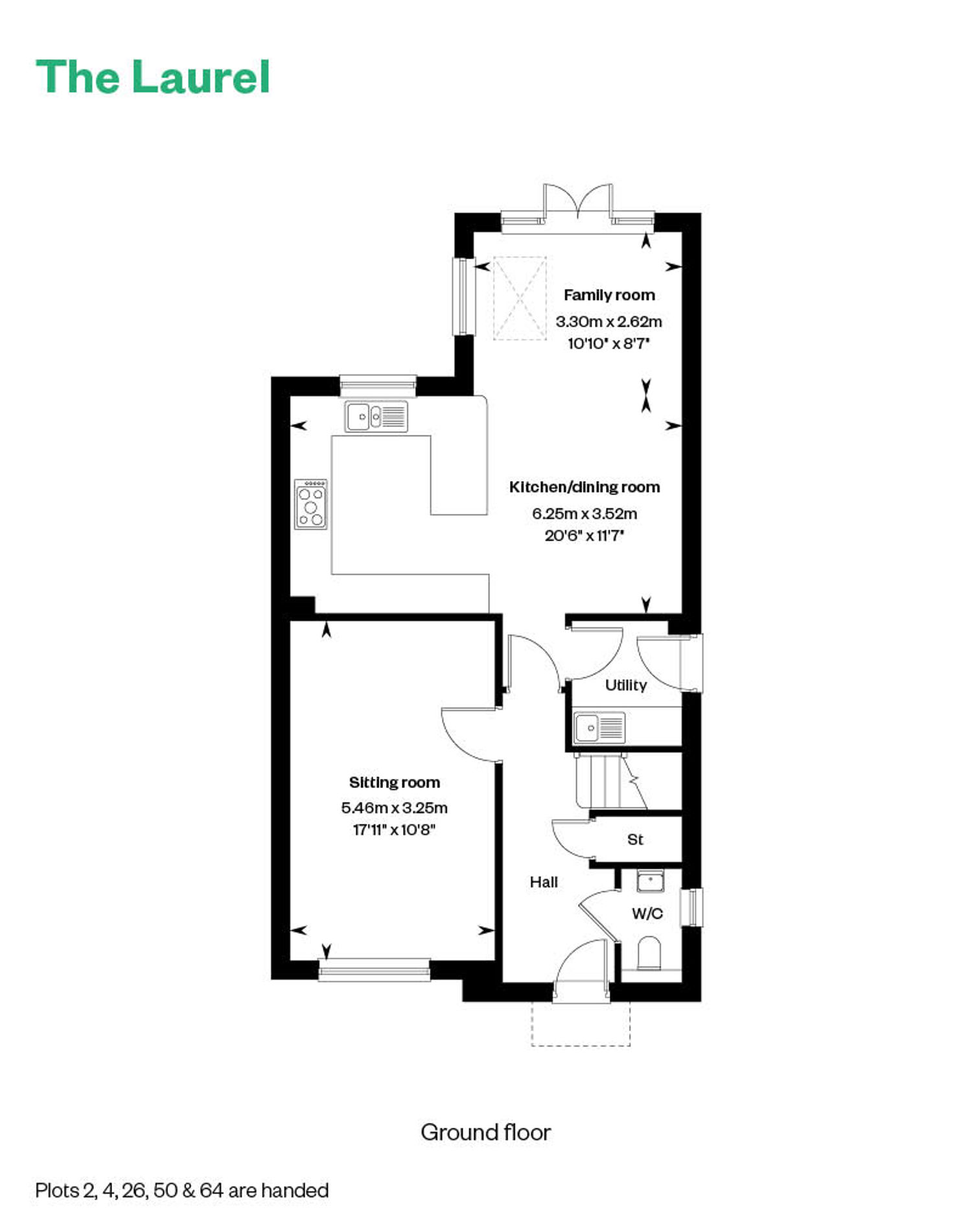 Laurel Floorplan GF