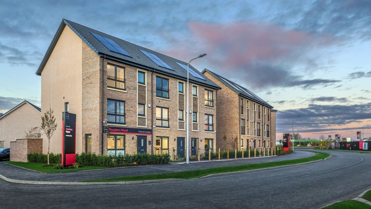 Vb5282189 20241029 Cala Homes Rosebery Wynd Exterior Dusk 001 1600X900