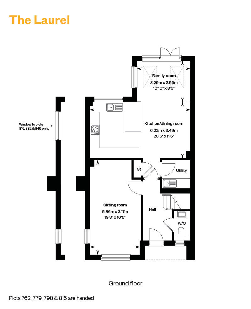 Kings Barton Monarch Mead Floorplan Amends Mar 26 Laurel GF