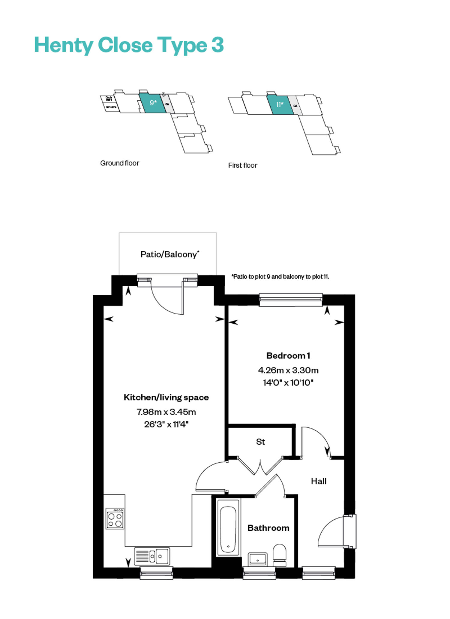 The Oaks, Wivelsfield First Home Apartments (2)