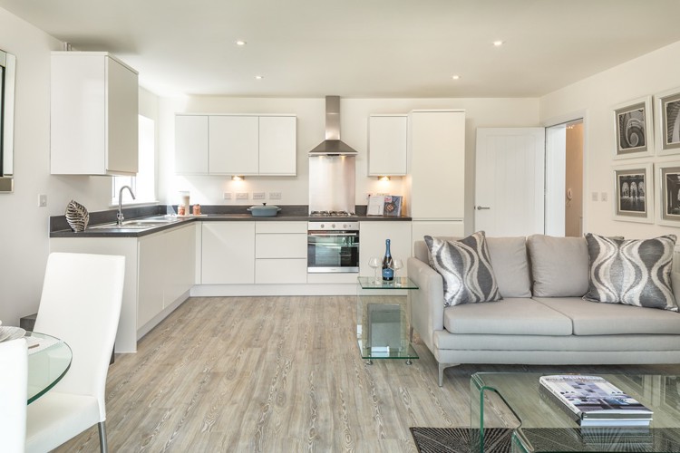 Burwell Apartments SF 2 Bed Netherhall Kitchen Dining 