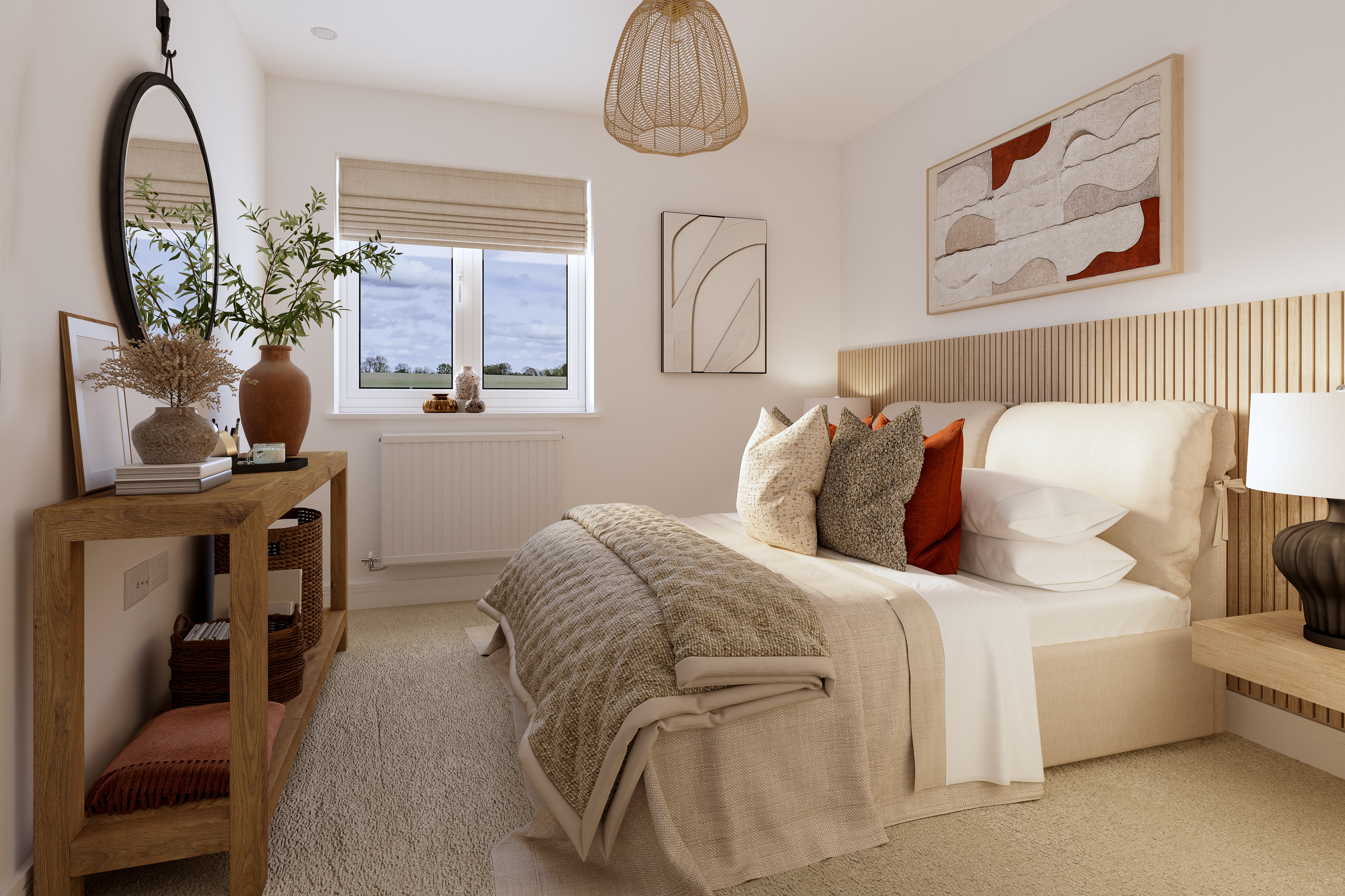 Computer Generated Image of apartment for sale in Didcot