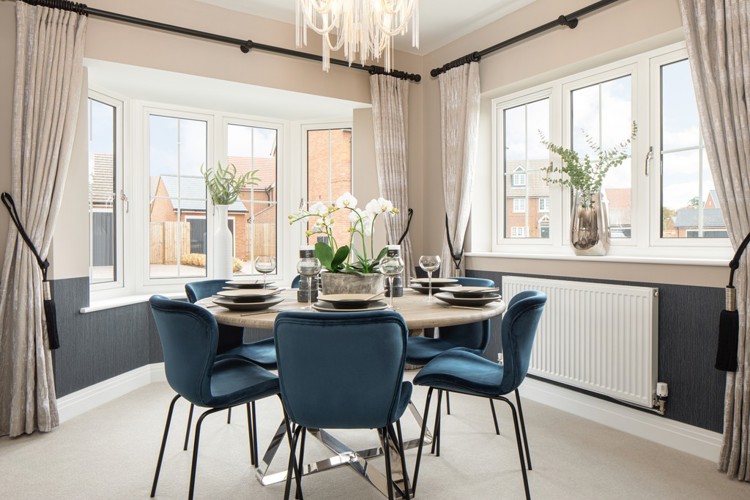 Tulip house type dining room, 4 bedroom house for sale in Bicester