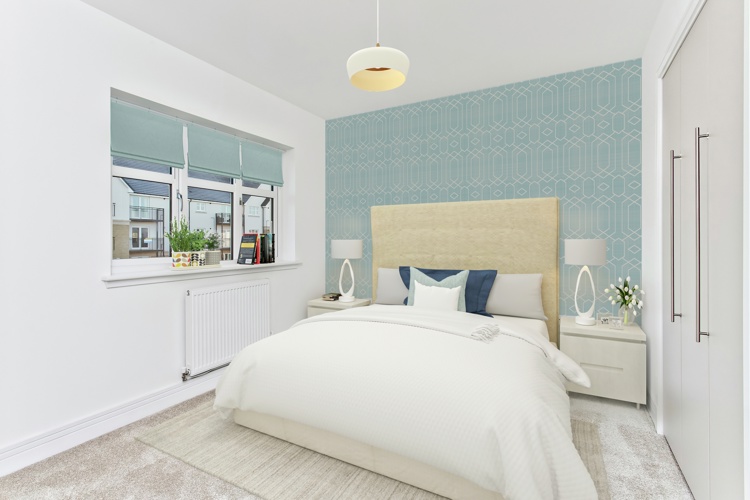 Vb1782181 Bedroom 2 Blue Wallpaper Design 2